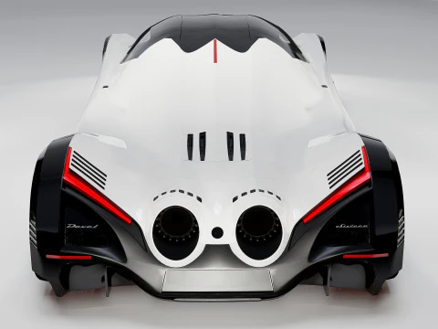 Devel Sixteen Prototype 3D Model