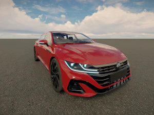 Rem Menembak Volkswagen Arteon Hibrida 2022 Model 3D