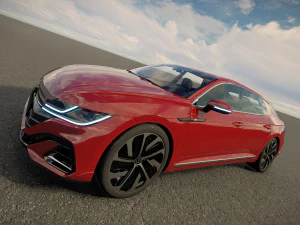 Volkswagen Arteon Shooting Brake Hybrid 2022 3D Model