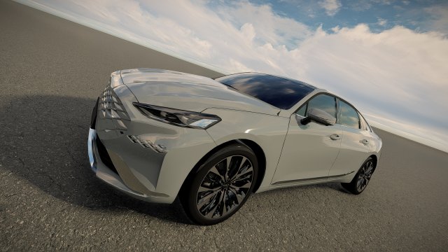 Kia K8 2022 Model 3D .c4d .max .obj .3ds .fbx .stl .blend 
