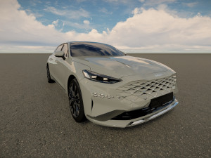 Kia K8 2022 Model 3D