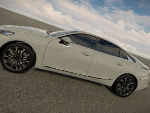 Kia K8 2022 Model 3D