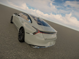 Kia K8 2022 Model 3D