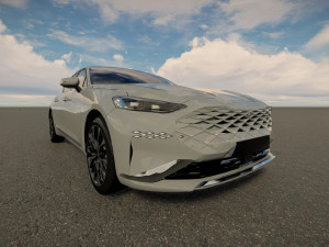 Kia K8 2022 Model 3D
