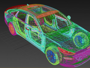 Kia K8 2022 Model 3D