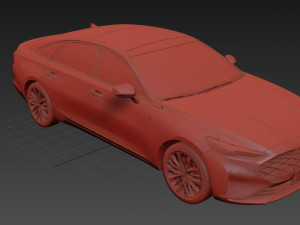 Kia K8 2022 Model 3D