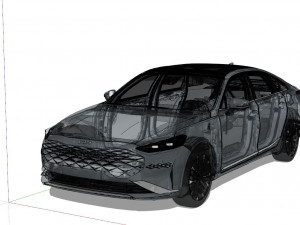 Kia K8 2022 Model 3D