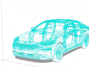Kia K8 2022 Model 3D
