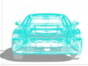 Kia K8 2022 Model 3D