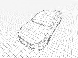 Kia K8 2022 Model 3D