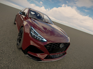 Hyundai i30 Fastback 2022 3D Model