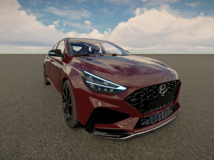 Hyundai i30 Fastback 2022 3D Model