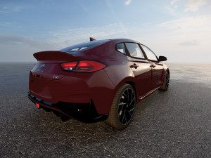 Hyundai i30 Fastback 2022 3D Model