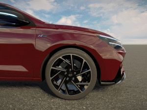 Hyundai i30 Fastback 2022 3D Model