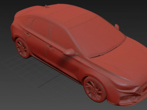 Hyundai i30 Fastback 2022 3D Model