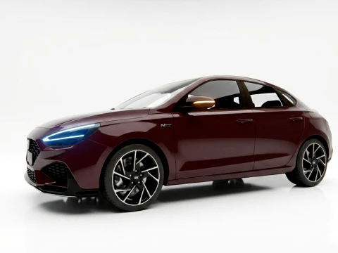 Hyundai i30 Fastback 2022 3D Model