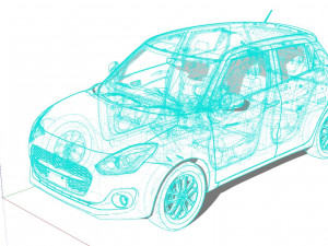 Suzuki Swift 2022 Modèle 3D