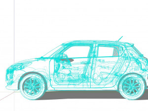 Suzuki Swift 2022 Modèle 3D