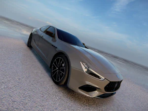 Maserati Ghibli Hybrid 2022 3D Model