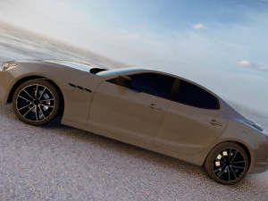 Maserati Ghibli Hybrid 2022 3D Model