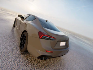 Maserati Ghibli Hybrid 2022 3D Model
