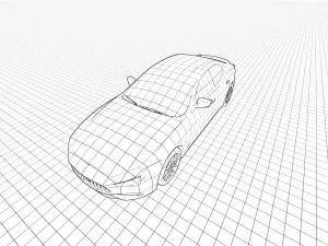 Maserati Ghibli Hybrid 2022 3D Model