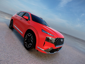 Hyundai Santa Fe 2022 3D 모델