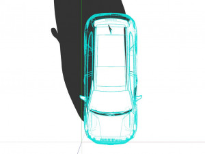 Hyundai Santa Fe 2022 3D 모델