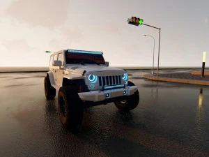 Jeep Wrangler Rubicon tuned 3D Model