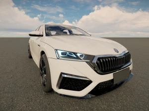 Skoda Octavia RS 2022 3D Model