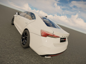 Skoda Octavia RS 2022 Model 3D