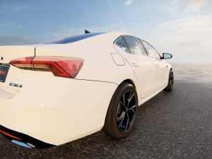 Skoda Octavia RS 2022 Model 3D