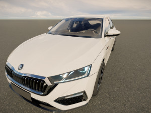 Skoda Octavia RS 2022 Model 3D