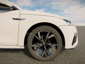Skoda Octavia RS 2022 3D Model