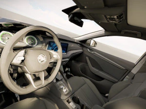 Skoda Octavia RS 2022 3D Model