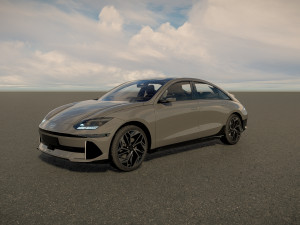 Hyundai Ioniq 6 2023 3D मॉडल