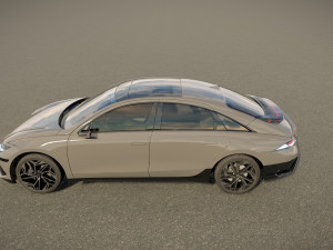 Hyundai Ioniq 6 2023 3D मॉडल
