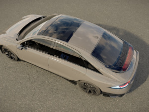 Hyundai Ioniq 6 2023 3D मॉडल