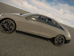 Hyundai Ioniq 6 2023 3D मॉडल