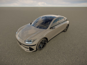Hyundai Ioniq 6 2023 3D मॉडल