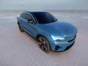 Volvo C40 Recharge 2022 3D Model
