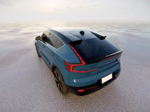 Recarga Volvo C40 2022 Modelo 3D