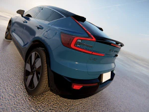 Recarga Volvo C40 2022 Modelo 3D