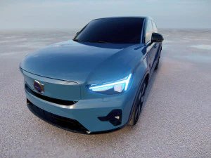 Recarga Volvo C40 2022 Modelo 3D