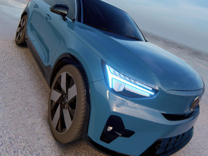Volvo C40 Recharge 2022 3D Model