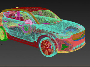 Volvo C40 Recharge 2022 3D Model