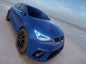 SEAT Ibiza 2022 3D Model