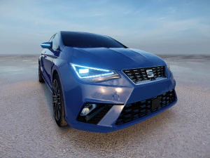 SEAT Ibiza 2022 3D Model