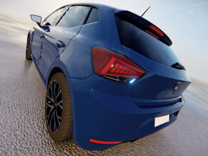 SEAT Ibiza 2022 3D Модель