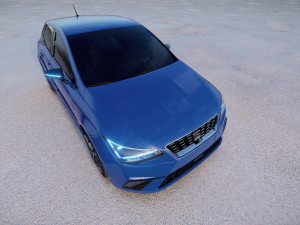 SEAT Ibiza 2022 3D Модель